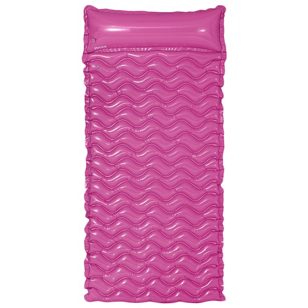 Flotador Inflable Mat Intex 229x86 Cm Tote-n-Float Rosado