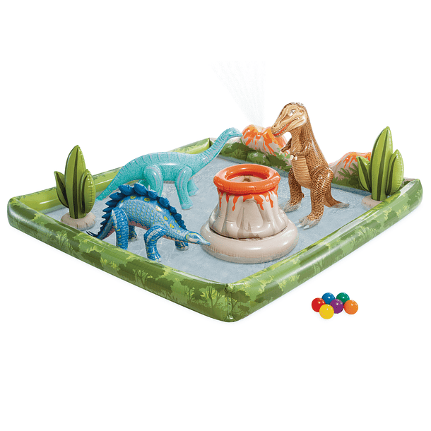 Centro de Actividad Inflable Intex Dinosaurios Jurassic Adventure
