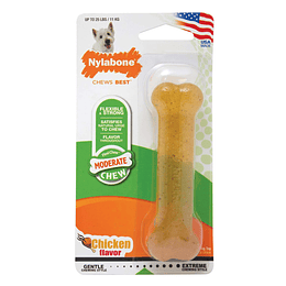 Hueso flexi chew mordedores moderados sabor pollo