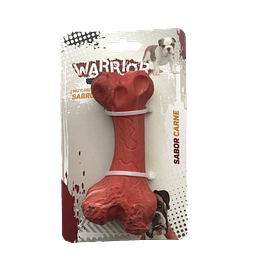 Hueso para morder caucho natural sabor carne Warrior