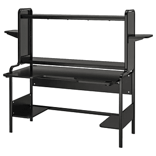 Gamer black desk FREDDE