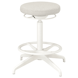 Adjustable-height floor desk, Gunnared beige LIDKULLEN