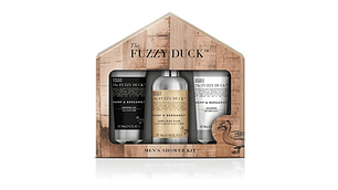 Gel De Ducha Baylis & Harding The Fuzzy Duck Men Hemp & Bergamot Jabon Liquido 300 ml / Shower Gel 200 ml / Shampoo 200 ml Estuche
