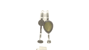 Pulsera Doble Bijoux Terner Wire Cuff Sets Bracelets Mujer 2399741