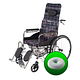 Silla de Ruedas Neurológica 609G + Cojín Anti escara
